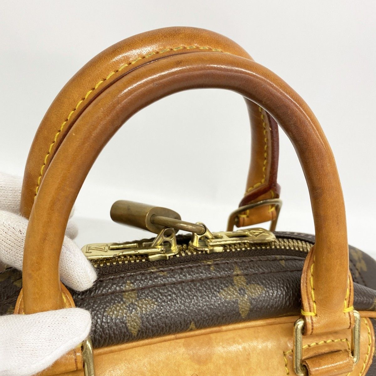 Louis Vuitton Handbag Monogram Brown — view 7