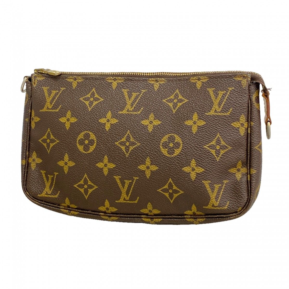 Louis Vuitton Pouch Monogram Pochette Soir Brown