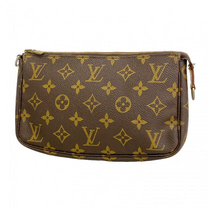 Louis Vuitton Pouch Monogram Pochette Soir Brown