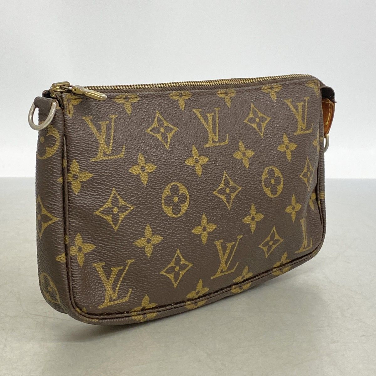 Louis Vuitton Pouch Monogram Pochette Soir Brown — view 2