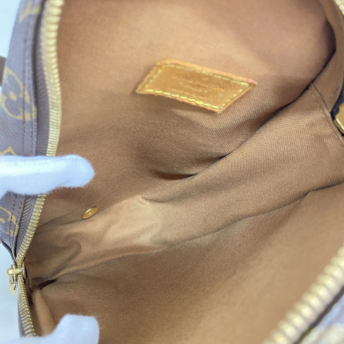 Louis Vuitton Belt Bag Monogram Pochette Gange Brown — view 4