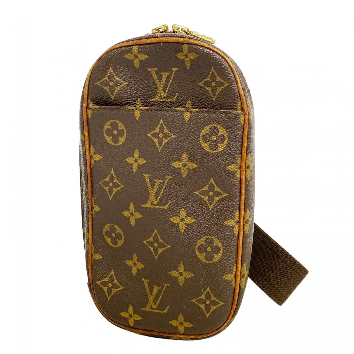 Louis Vuitton Belt Bag Monogram Pochette Gange Brown