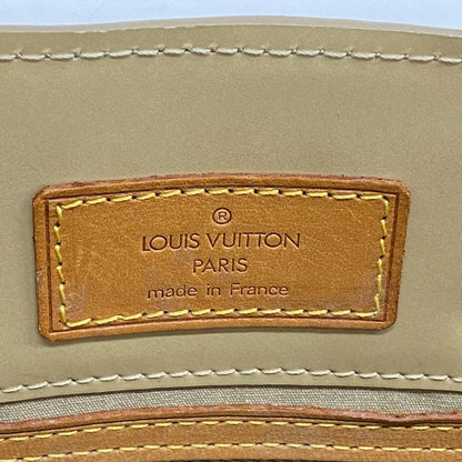 Louis Vuitton Handbag Vernis Reed PM Beige — view 5