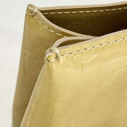Louis Vuitton Handbag Vernis Reed PM Beige — view 7