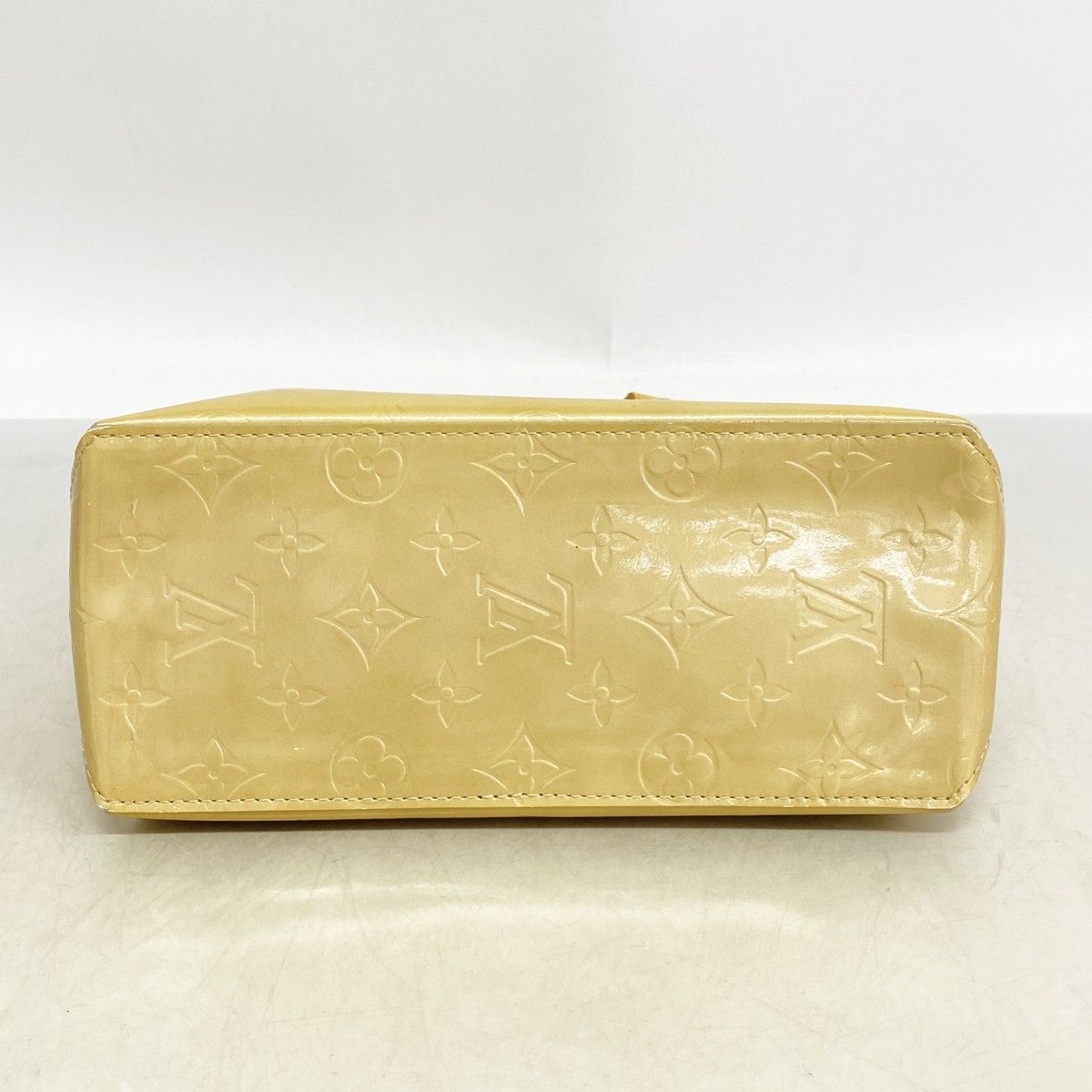 Louis Vuitton Handbag Vernis Reed PM Beige — view 3