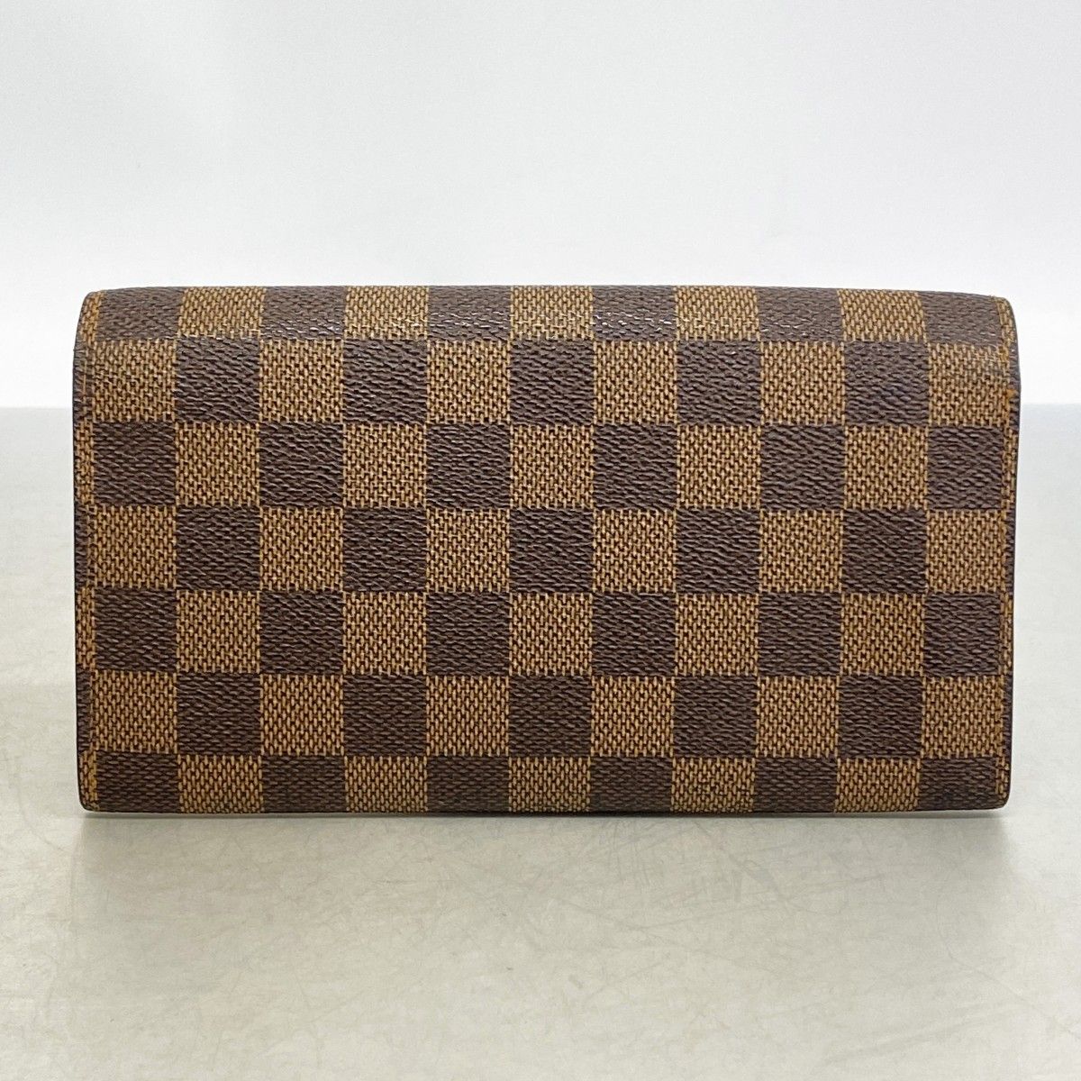 Louis Vuitton Wallet Damier Portomonecles Di Ebenuladies — view 9