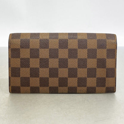 Louis Vuitton Wallet Damier Portomonecles Di Ebenuladies — view 9