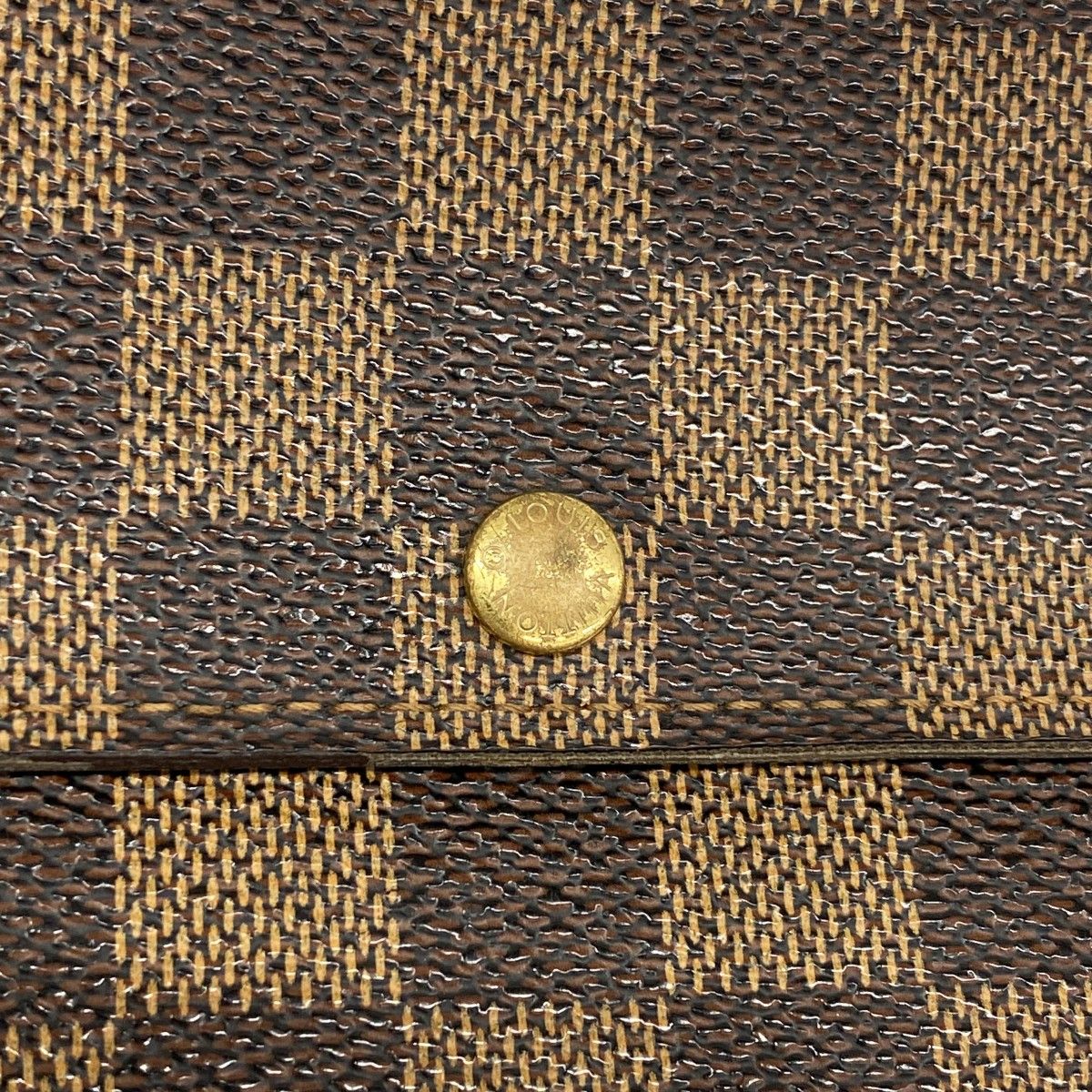 Louis Vuitton Wallet Damier Portomonecles Di Ebenuladies — view 7
