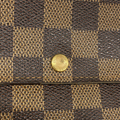 Louis Vuitton Wallet Damier Portomonecles Di Ebenuladies — view 7
