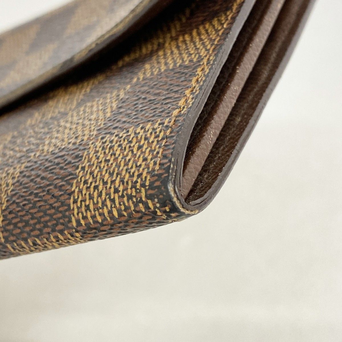 Louis Vuitton Wallet Damier Portomonecles Di Ebenuladies — view 6