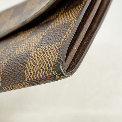 Louis Vuitton Wallet Damier Portomonecles Di Ebenuladies — view 6