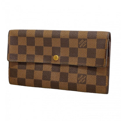 Louis Vuitton Wallet Damier Portomonecles Di Ebenuladies