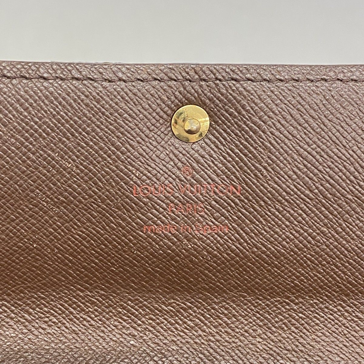 Louis Vuitton Wallet Damier Portomonecles Di Ebenuladies — view 4