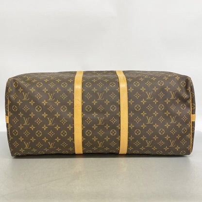 Louis Vuitton Boston Bag Monogram Keepall Bandouliere 60 Brown — view 3
