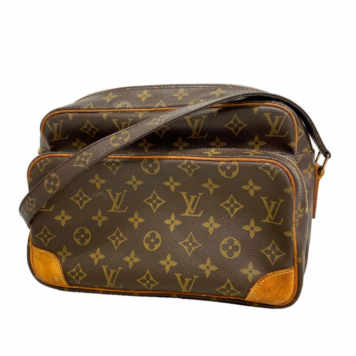 Louis Vuitton Shoulder Bag Monogram Nile Brown