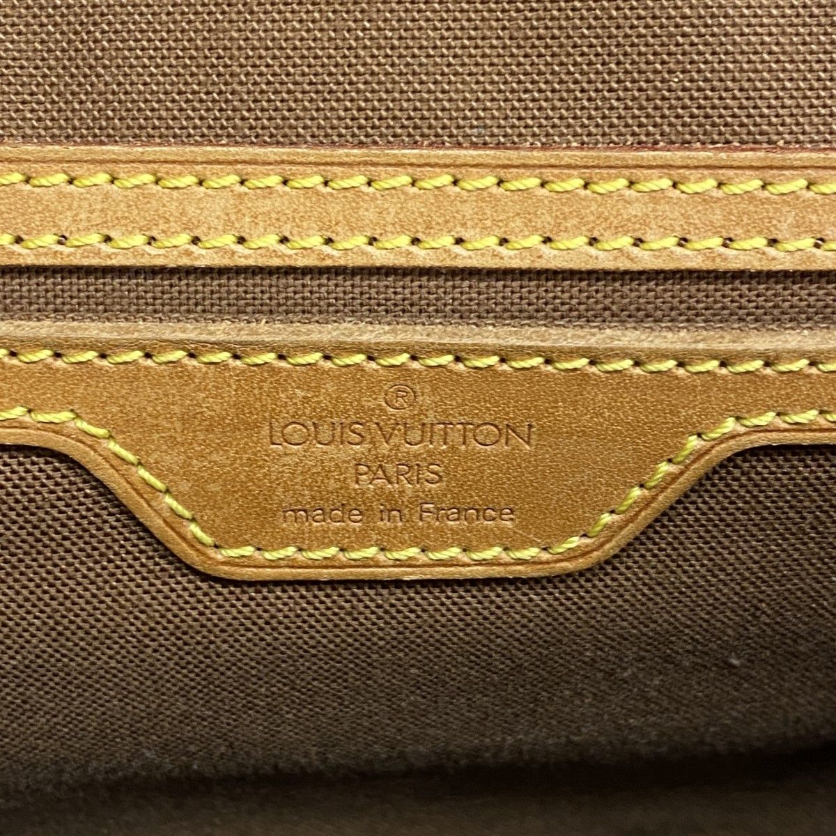 Louis Vuitton Handbag Monogram Bel Air Brown 2-Way — view 5