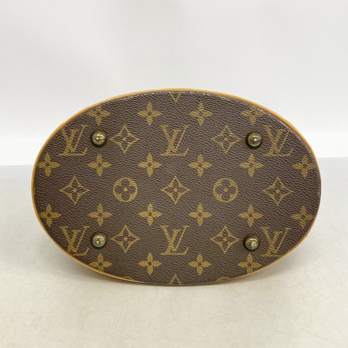 Louis Vuitton Tote Monogram Bucket PM Brown — view 3