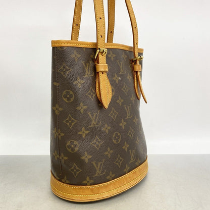 Louis Vuitton Tote Monogram Bucket PM Brown — view 2