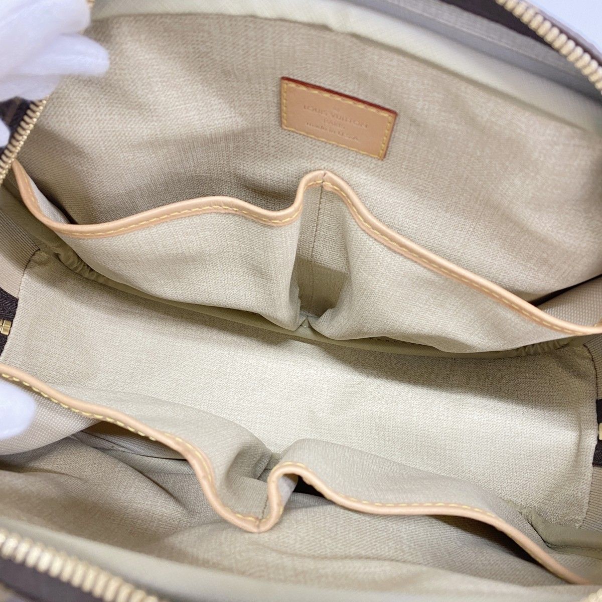 Louis Vuitton Handbag Monogram Trouville Brown — view 4