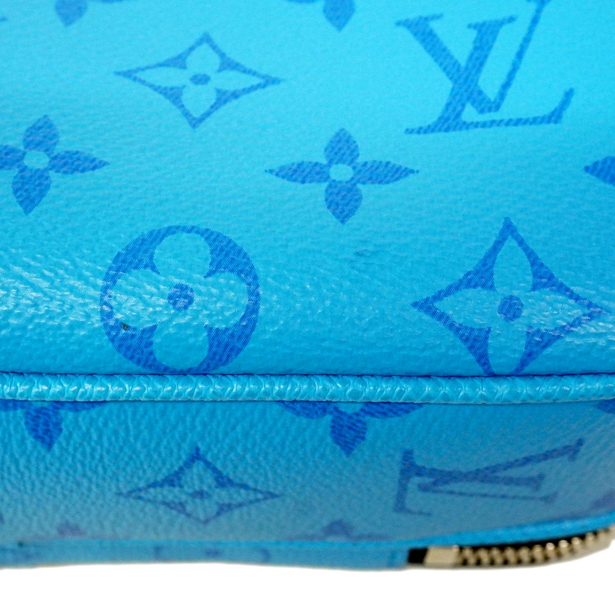 Louis Vuitton Shoulder Bag Taigarama Blue — view 6