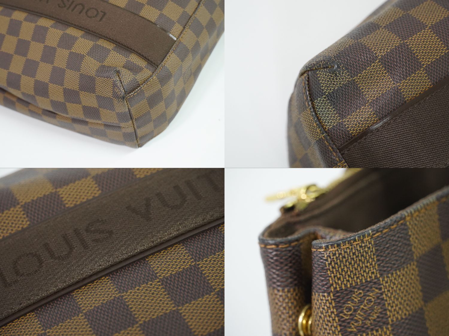 Louis Vuitton LV Cabas Beaubourg Damier Ebene Tote Brown Second — view 7