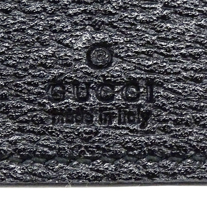 Gucci Key Case Petite Marmont Leather Black Key Simple Logo Key Holder — view 6