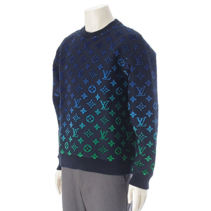 Louis Vuitton Cotton Gradient Monogram Sweatshirt Blue Navy — view 2
