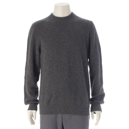 Louis Vuitton Cashmere Monogram Half&half Knit Sweater Gray