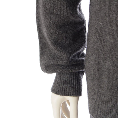Louis Vuitton Cashmere Monogram Half&half Knit Sweater Gray — view 6