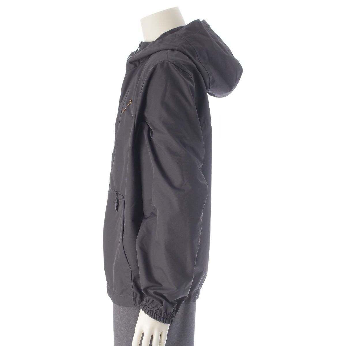 Louis Vuitton Nylon Monogram Reversible Jacket Black Gray 46 — view 7