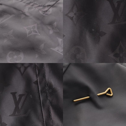 Louis Vuitton Nylon Monogram Reversible Jacket Black Gray 46 — view 9