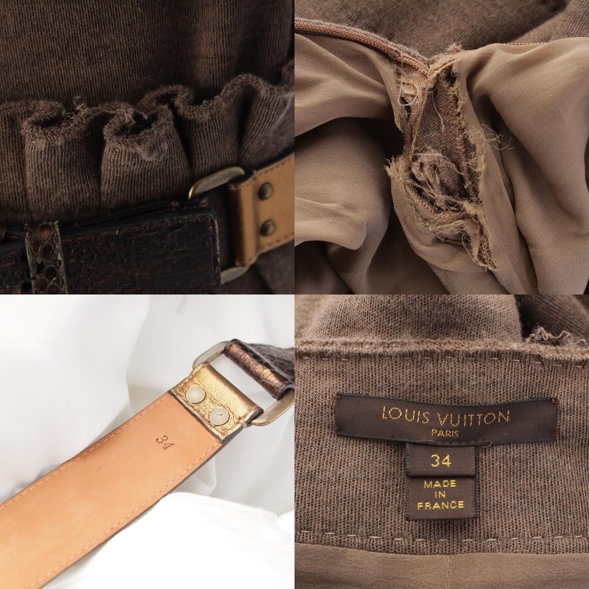Louis Vuitton Wool by Mark Jacobs Dress — view 9