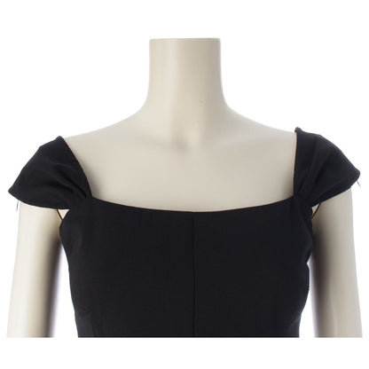 Louis Vuitton Wool by Mark Jacobs Back Zip Dress Black 34 — view 5
