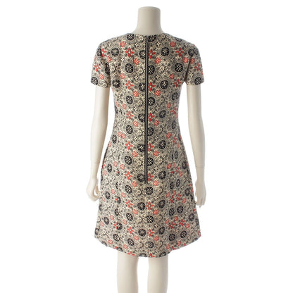 Louis Vuitton Wool Monogram All Over Pattern Short Sleeve French Back — view 4