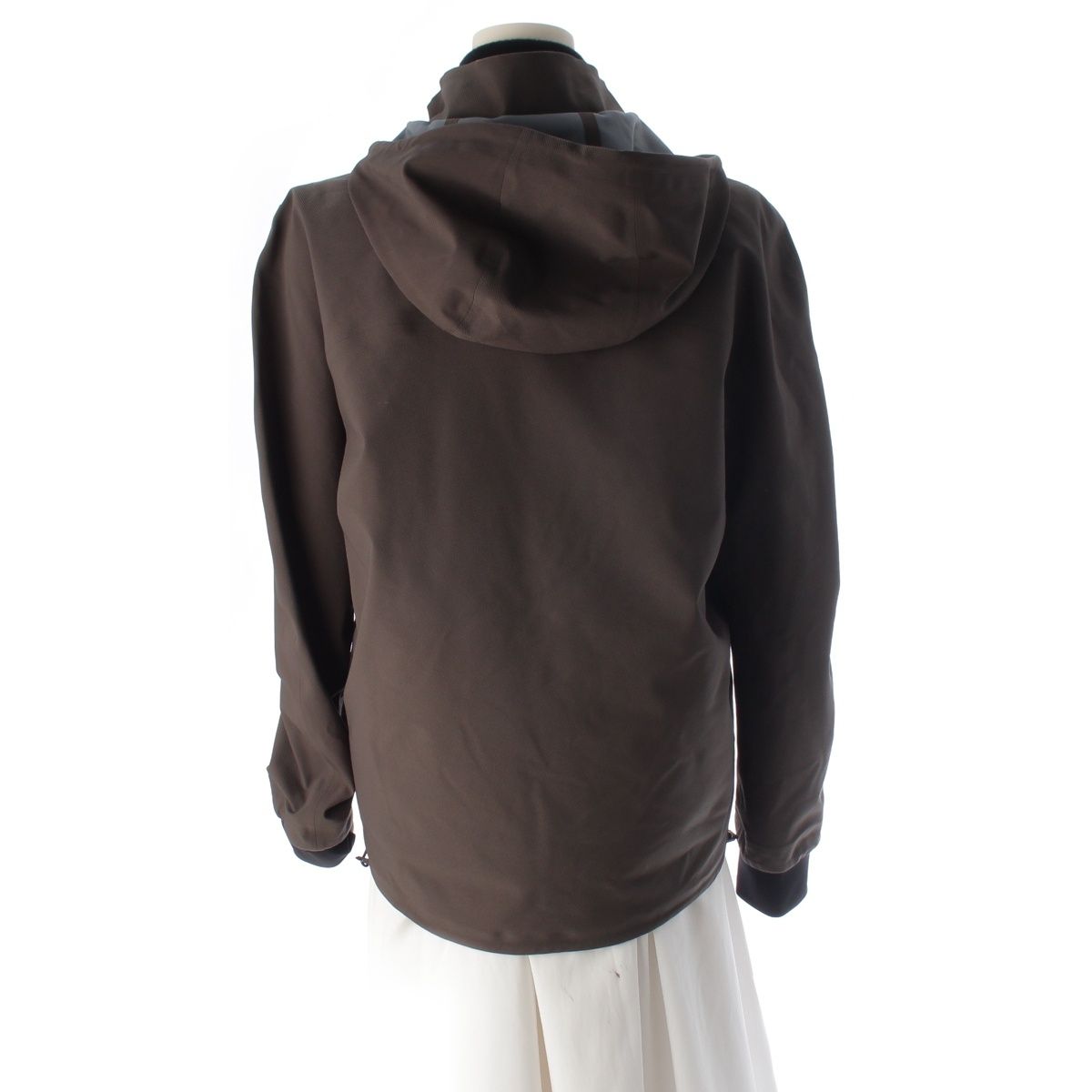 Hermes 23 H'val Val 3way Riding Jacket Darkgreen Black — view 4
