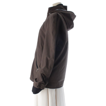Hermes 23 H'val Val 3way Riding Jacket Darkgreen Black — view 3
