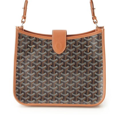 Goyard Musette PM Leather Shoulder Bag Black — view 2
