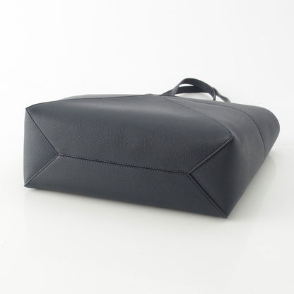 Loewe Puzzle Fold Horizontal Soft Grain Calf Tote Darknavy — view 6