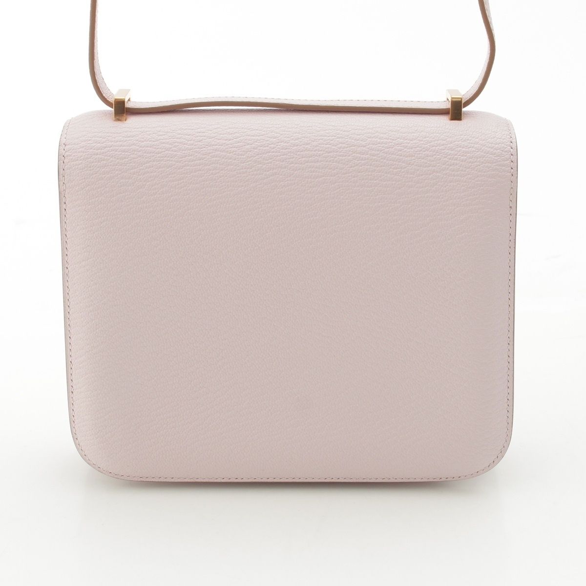 Hermes B Constance 3 Mini 18 Shavel Shoulder Bag Mauve Pale — view 4