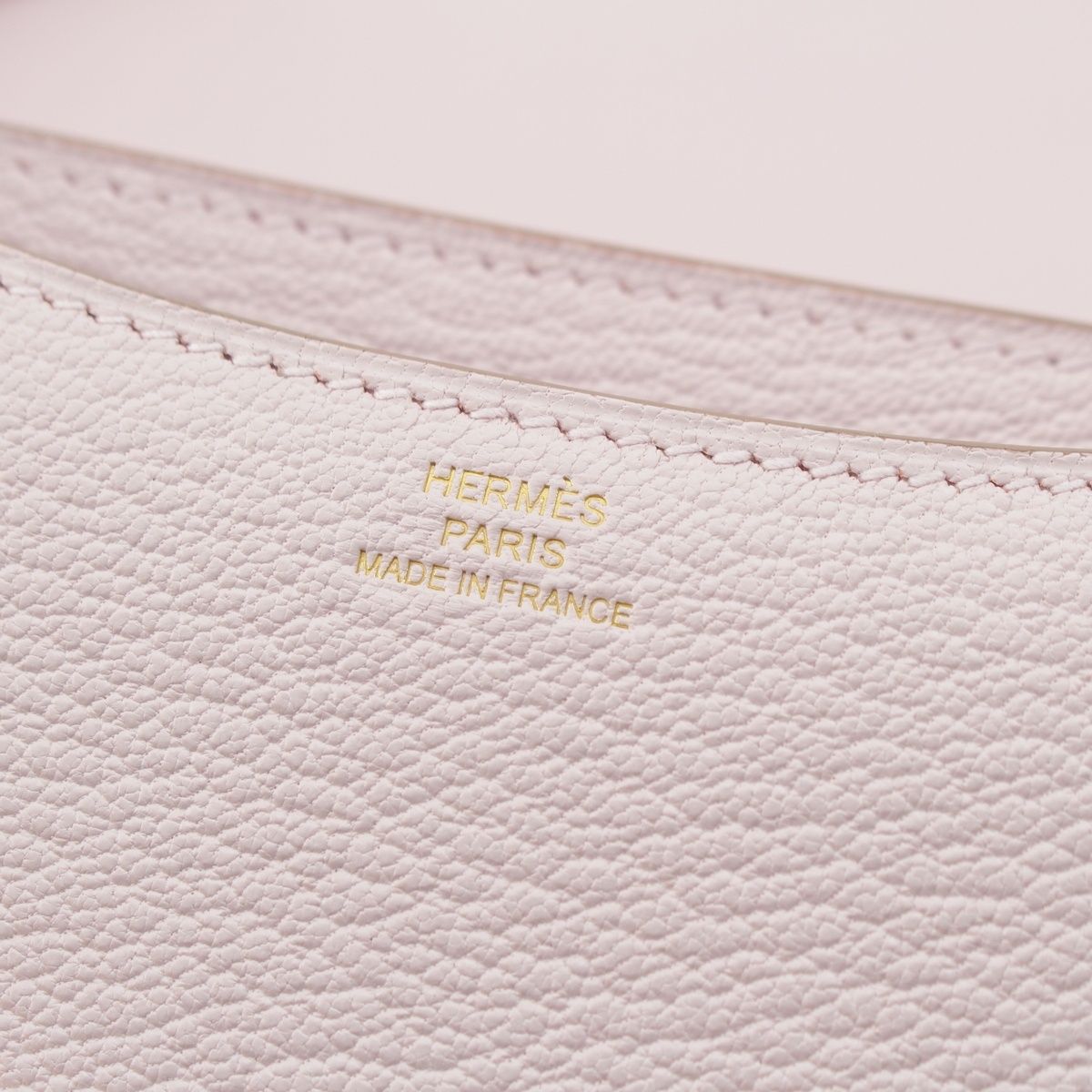 Hermes B Constance 3 Mini 18 Shavel Shoulder Bag Mauve Pale — view 7