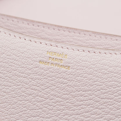 Hermes B Constance 3 Mini 18 Shavel Shoulder Bag Mauve Pale — view 7
