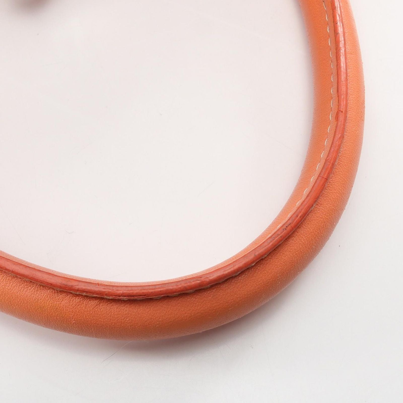 Loewe Handbag Amazona 36 Orange Leather Anagram — view 8