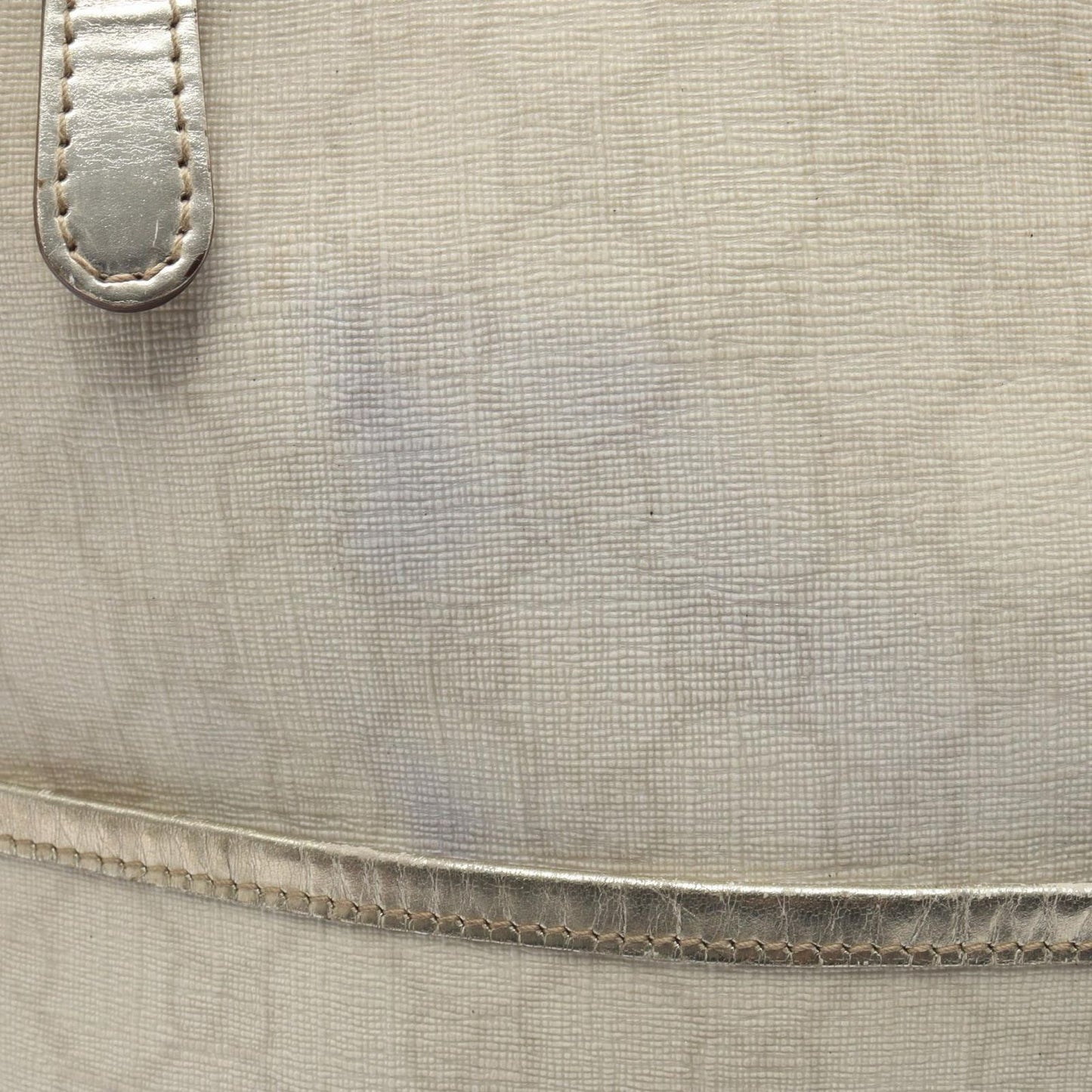 Gucci Shoulder Bag GG Supreme Ivory Gold Canvas Leather — view 5