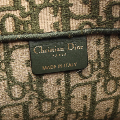 Dior Tote Abcdior Book Large Oblique Olive Canvas — view 4