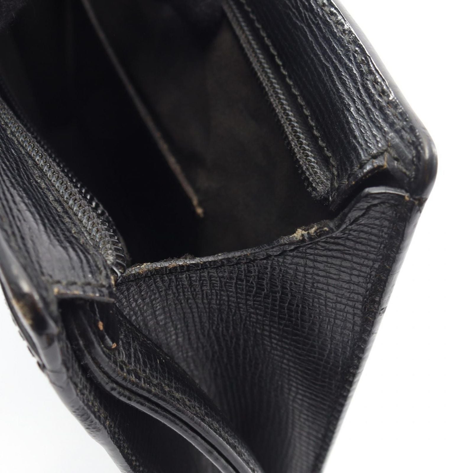 Loewe Clutch Anagram Black Leather — view 6
