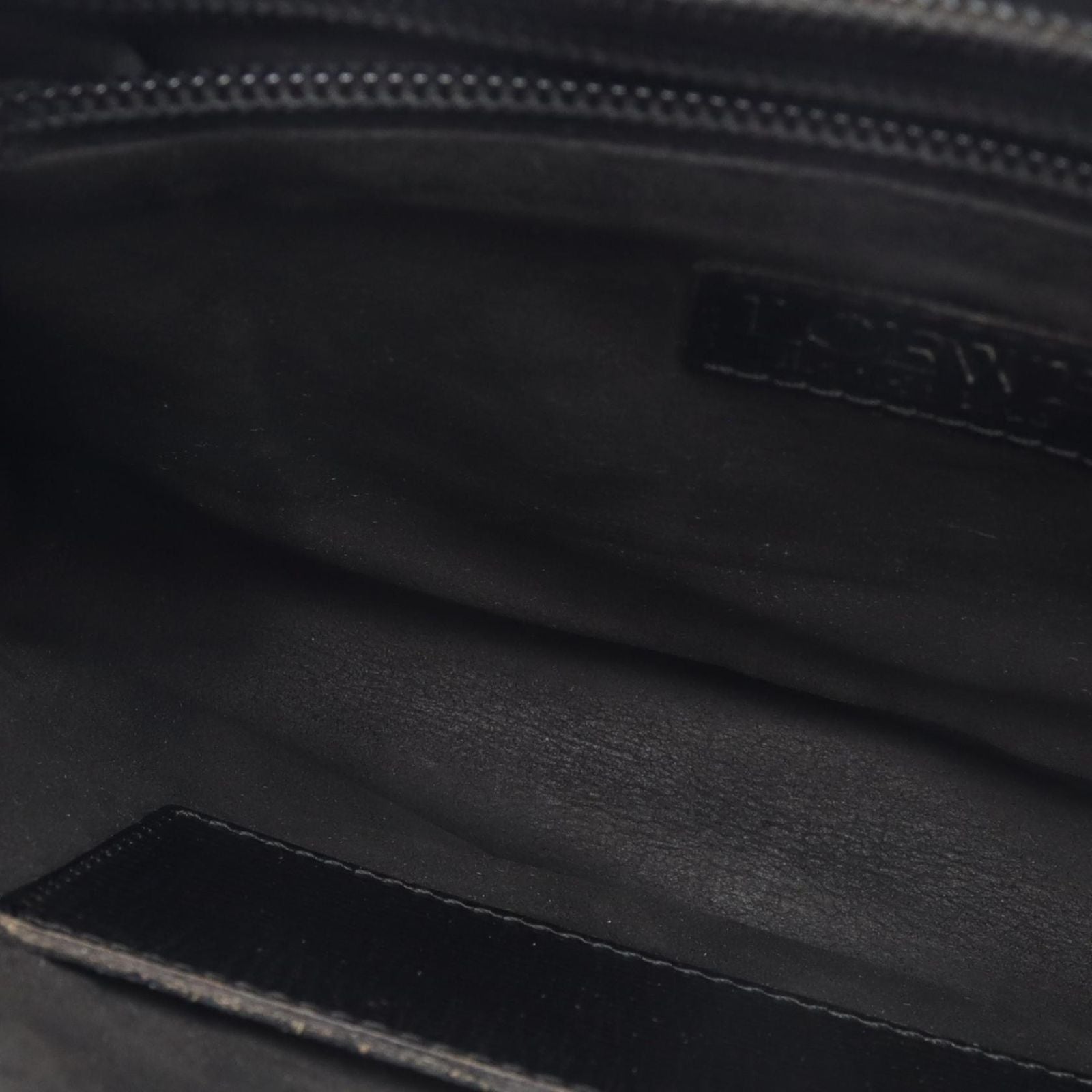 Loewe Clutch Anagram Black Leather — view 5
