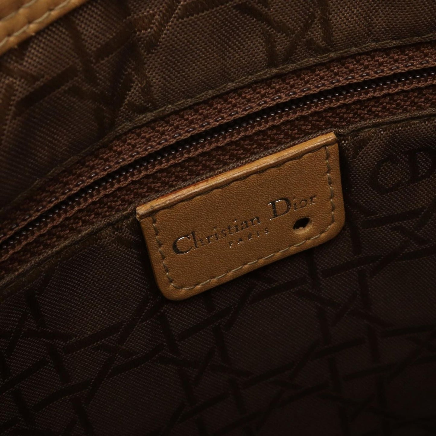 Dior Shoulder Bag Maris Pearl Beige Leather — view 4
