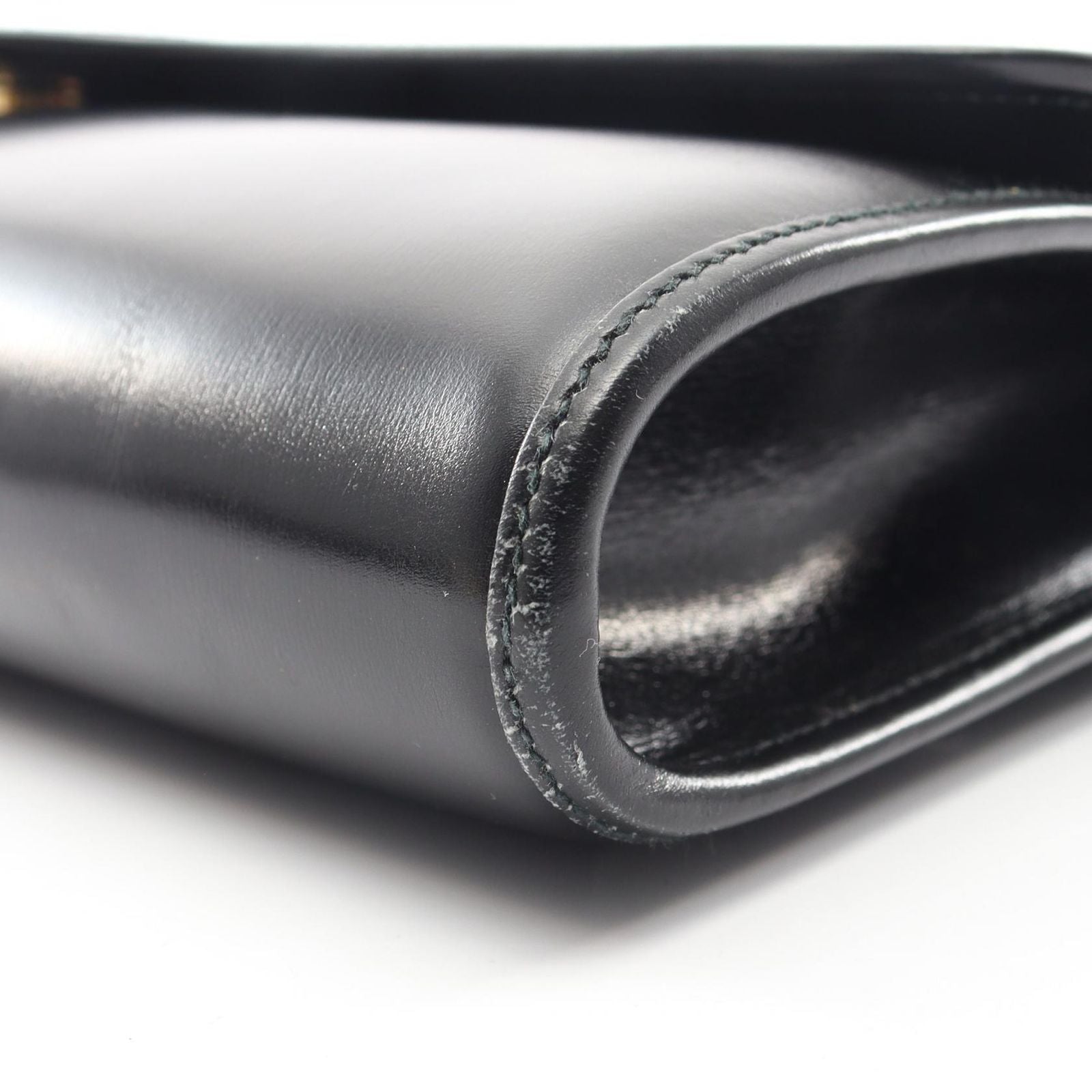 Gucci Shoulder Bag Interlocking 004 093 Black Leather — view 6