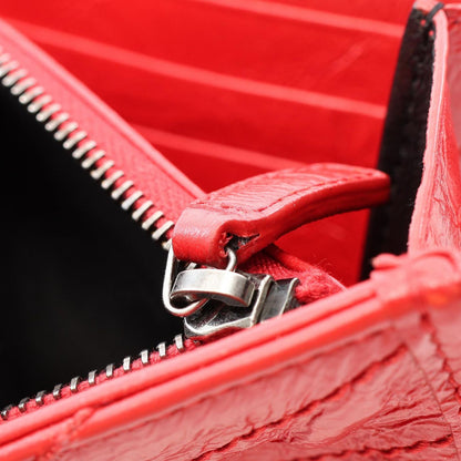Saint Laurent Paris Bifold Wallet Niki Red Leather — view 7