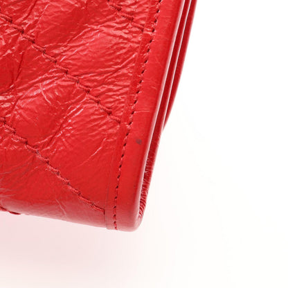 Saint Laurent Paris Bifold Wallet Niki Red Leather — view 9